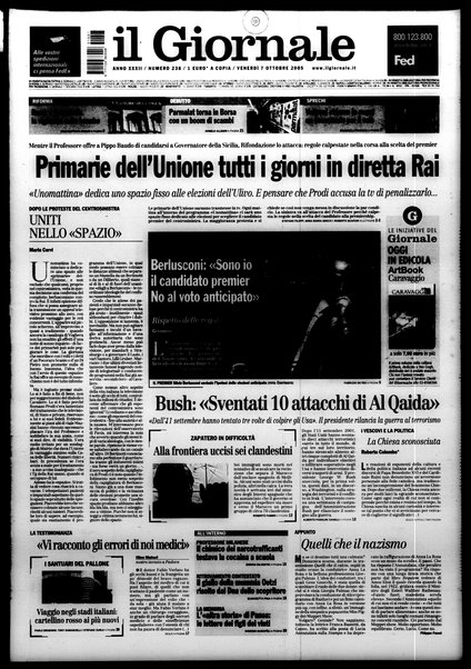 Il giornale : quotidiano del mattino